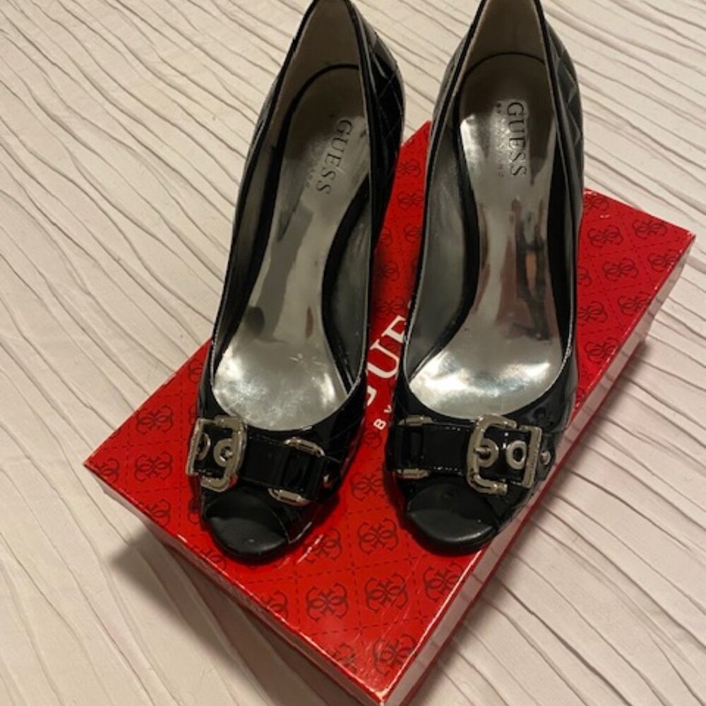 GUESS BLACK SHOES 7